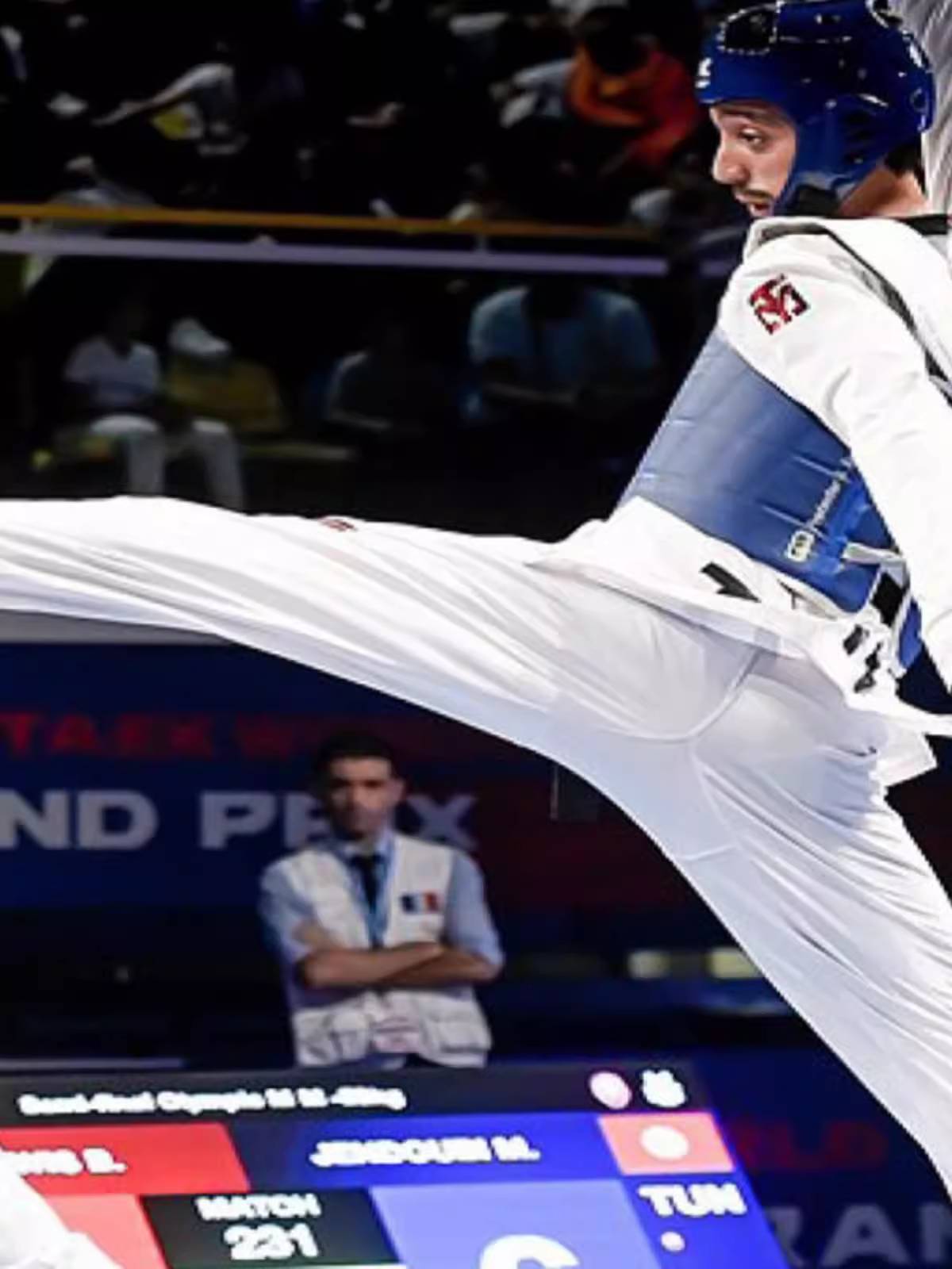 National Team's New Rules Tight Elastic Speed Dry Taekwondo Club Athletic Competition Asian Games Word Custom Printing