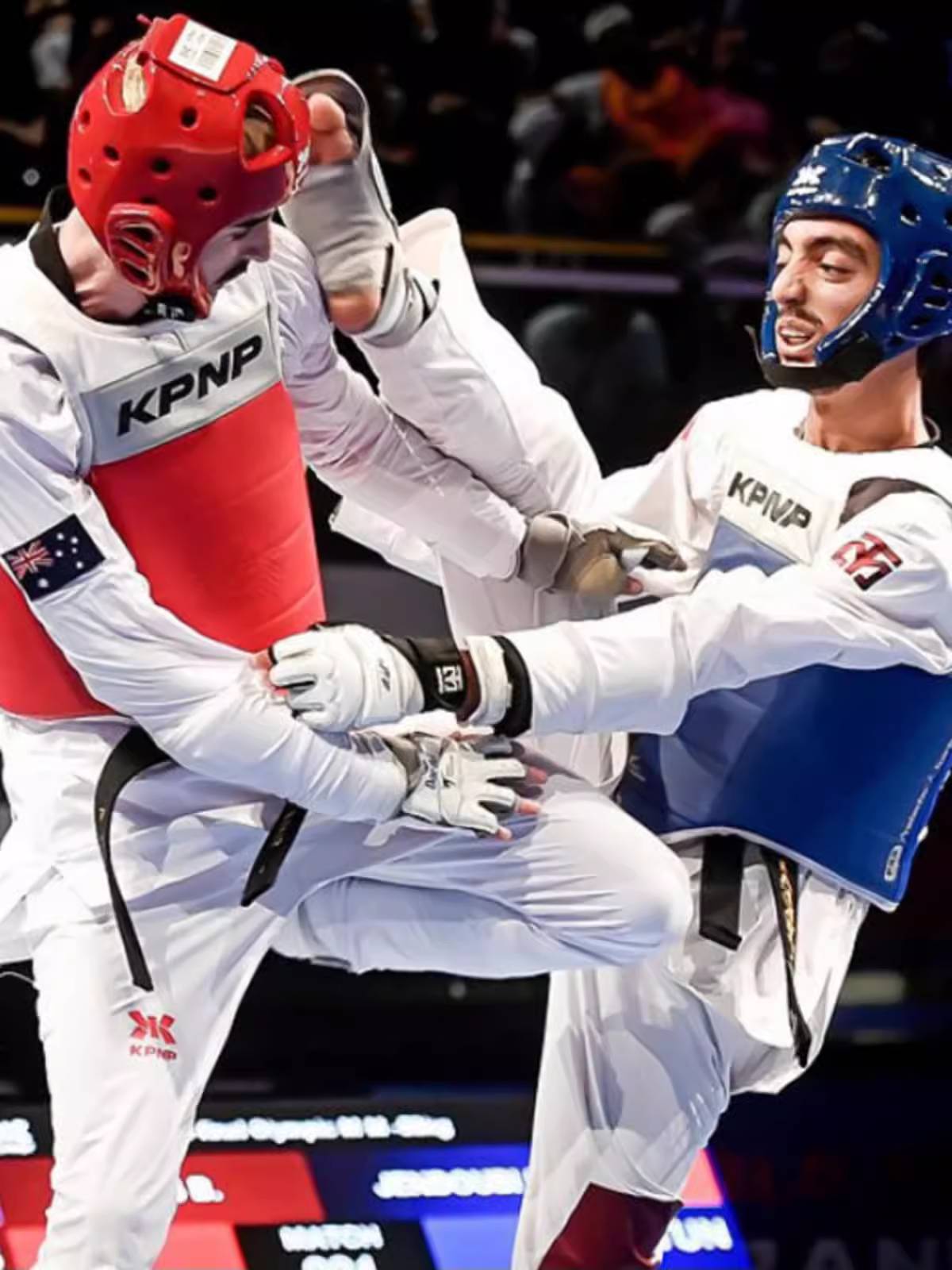 National Team's New Rules Tight Elastic Speed Dry Taekwondo Club Athletic Competition Asian Games Word Custom Printing