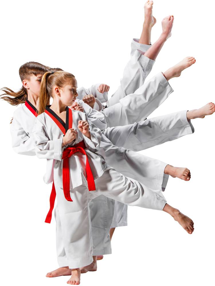 Taekwondo's first-school training dress for boys in cotton shorts