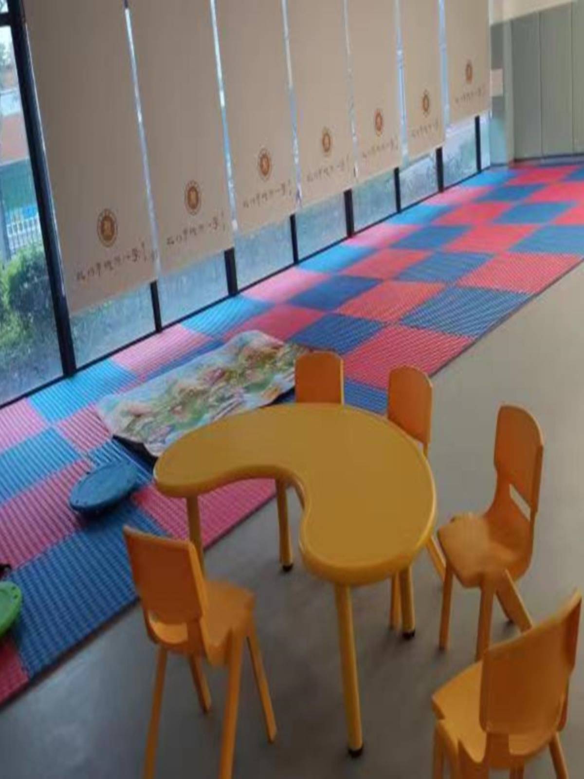 Tekkenwondo's soundproofing and concussion pads are thickened with a 1-metre bubble for home martial arts fighting kindergarten