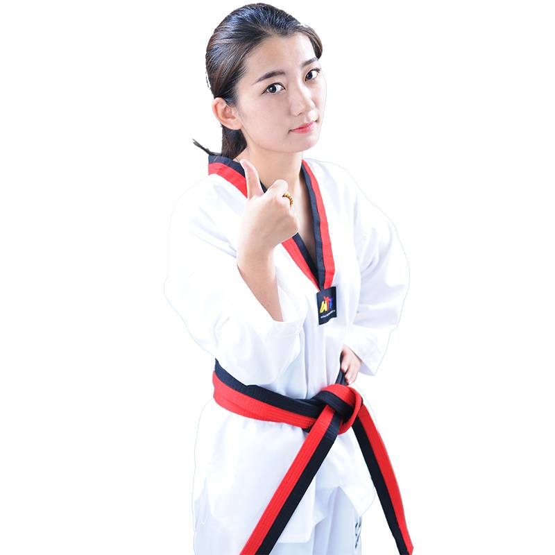 Taekwondo wears a full cotton long-sleeved-sleeved adult-skinned kyoto training costume