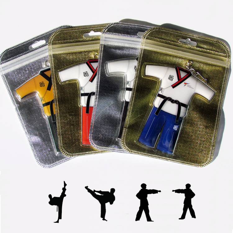 Hot -selling Taekwondo Gifts Small Pendant Tunnar Key Buckle Exquisite Prize Jewelry More Taekwondo Accessories