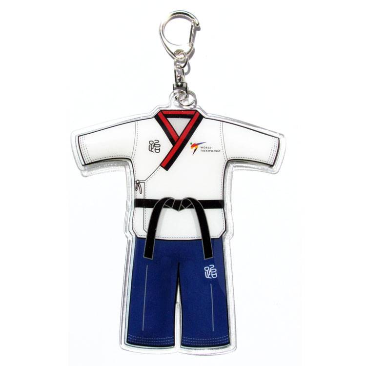 Hot -selling Taekwondo Gifts Small Pendant Tunnar Key Buckle Exquisite Prize Jewelry More Taekwondo Accessories