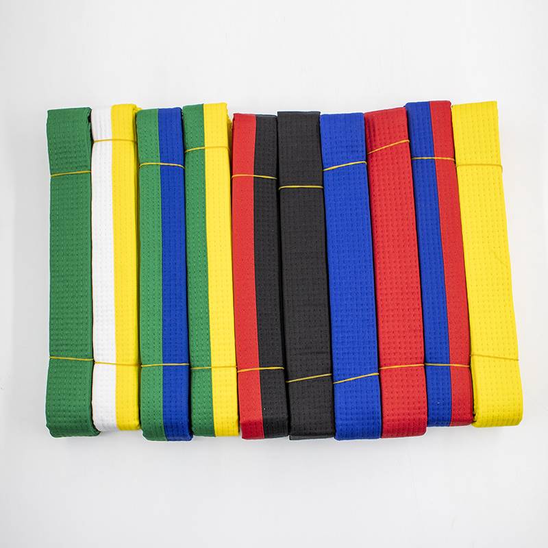 I've got a black belt and a black embroidery coach with a white embroidery