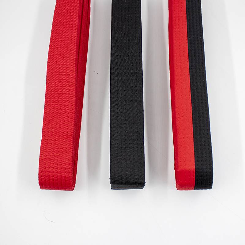 I've got a black belt and a black embroidery coach with a white embroidery