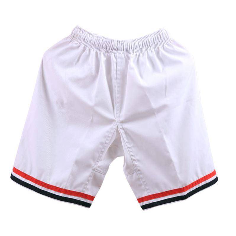 Children's Taekwondo clothing karate pants pure cotton white road pants Takamatsu Takami college adult men and women training