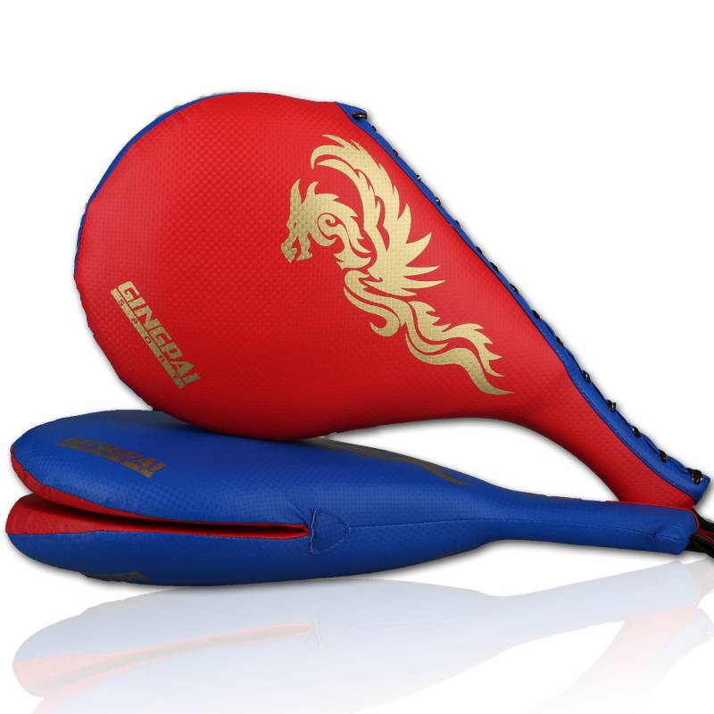 Enzhe thickens Taekwondo foot target adult target children's feet handle handlebar handlebar kick board target