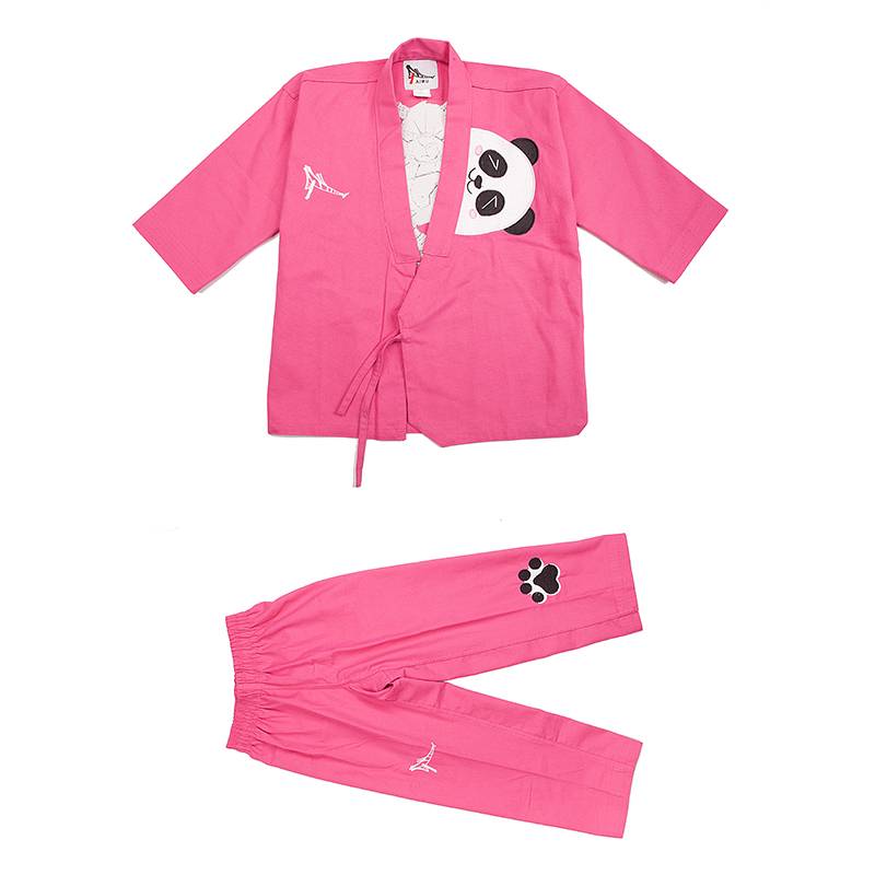 Tetre, Kung Fu Panda Taek Fu boxing suit, Child Taekwondo training suit, male and female long sleeve training suit