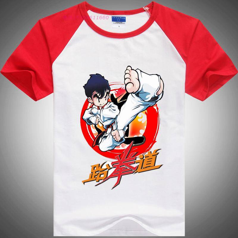 taekwondo t-shirt customized for children with t-shirts and t-shirts for summer