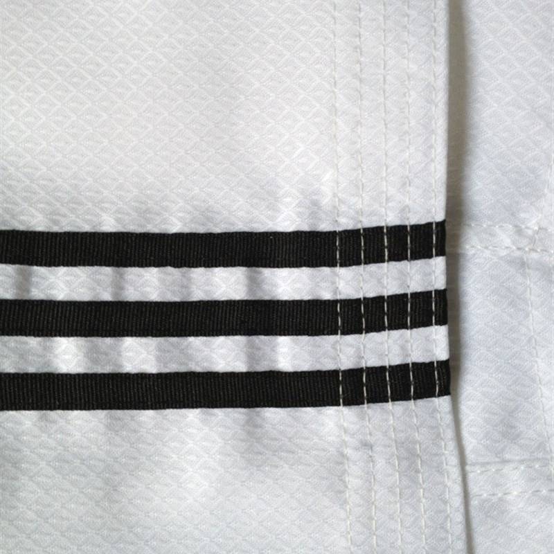 Net -patterned honeycomb pattern Taekwondo Taoism Children adult autumn and winter Taekwondo long -sleeved training clothing lifted boxing