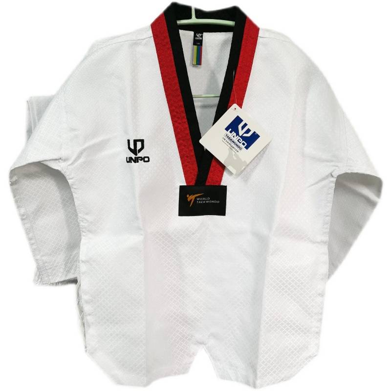 Youbon brand student children Taekwondo clothing high -end custom design printing embroidered school training participation performance