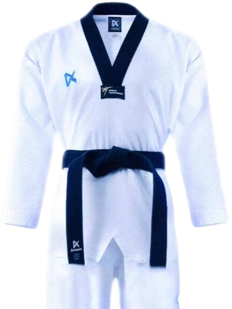Kicking pole taekwondo polar Qingyu students adult children's professional tunnel clothing Lin Qiunan China Dragon Team