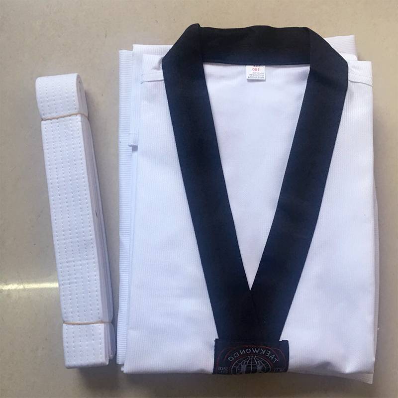 Ban Qiaodi men's and women's Taekwondo training set boys Taekwondo exercise uniform teacher training suit can print words
