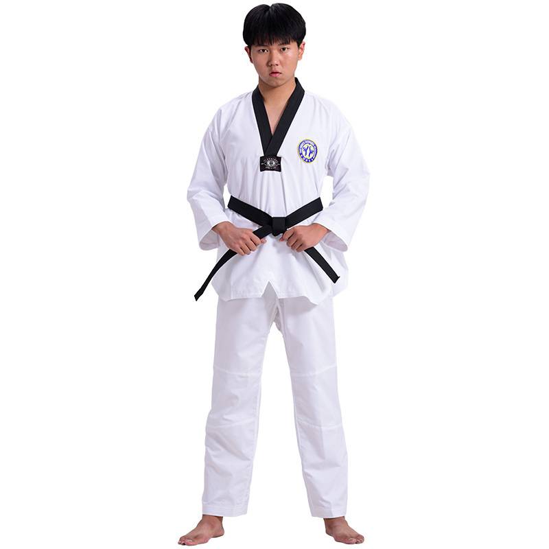 TAEKWONDO COACH WEARS A SMALL RAIN SPOT AND LACES WITH A REASONABLE COMBINATION OF COMFY AND COMFY ROGO