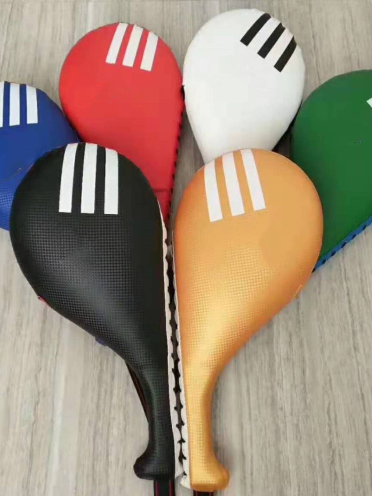 Children's play target Taekwondo foot target men and women's ring target two -leaf target double -leaf target adult training equipment chicken leg target