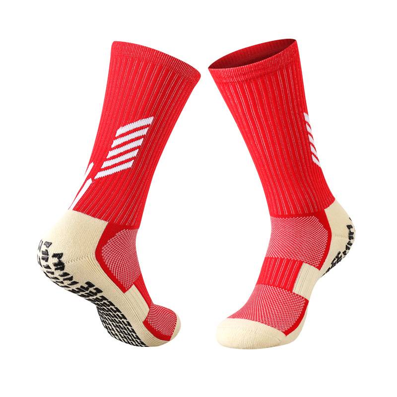 Boxing anti -skiing socks Training adult floor trampoline indoor sports football football long tube taekwondo men and women