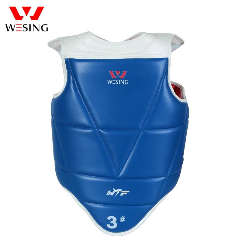 Nine -day Mountain Taekwondo Protection A full set of competitive children's adult Taekwondo training package actual combat six -piece set