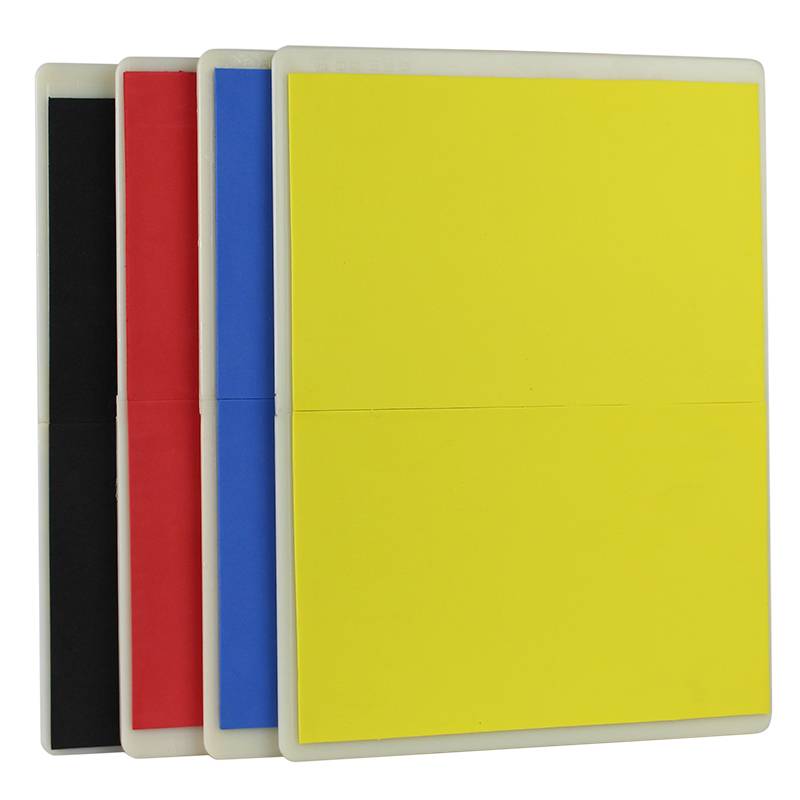 The board of taekwondo is used repeatedly to re-engineer the board of training with a special performance board