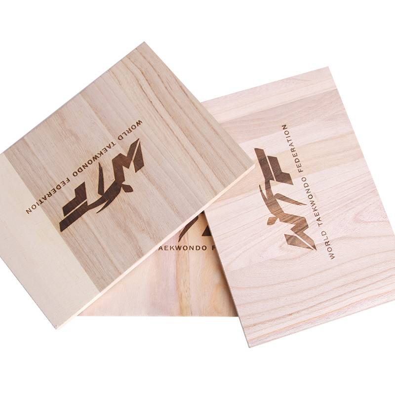 Taekwondo performances with board karate karate placards