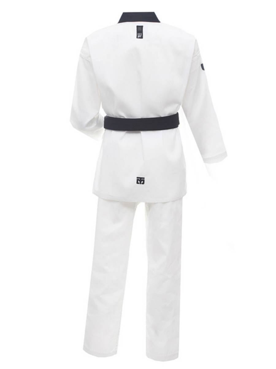 Cotton comfortable three -line polyester cotton MOOTO Taekwondo clothing men and women Taekwondo clothing children adults