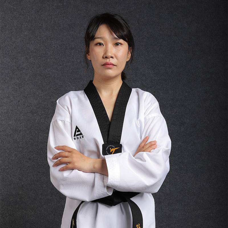 Boan Taekwondo clothing men and women adults and children's beginners training clothing adult competitive coach clothing training road clothes