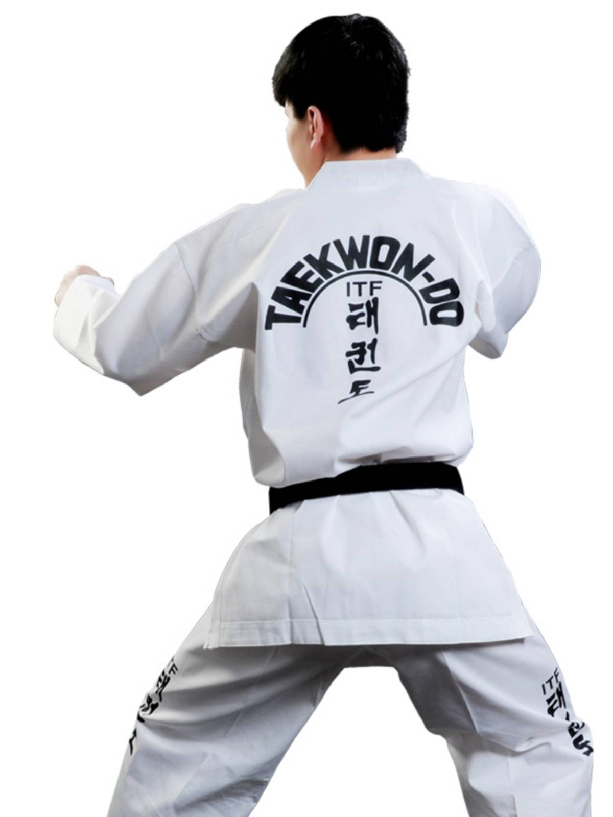 Genuine ITF Taekwondo clothing Children's and female special competition training clothing adult ITF Taekwondo sports clothing