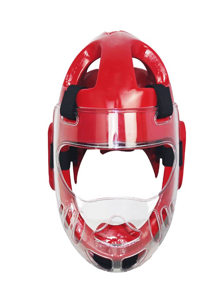 Tekwondo helmet mask karate protective gear to remove child protection hoods from combat face fists to break masks