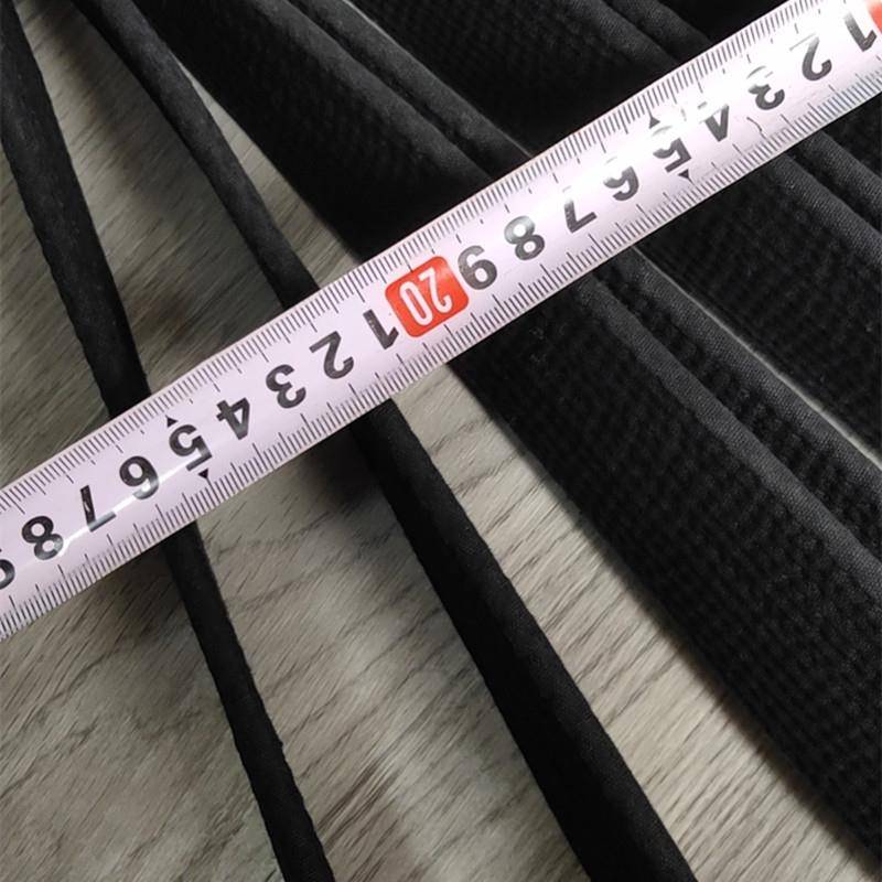 The new Taekwondo belt black belt black belt taekwondo road with embroidered black coach with section embroidery karate
