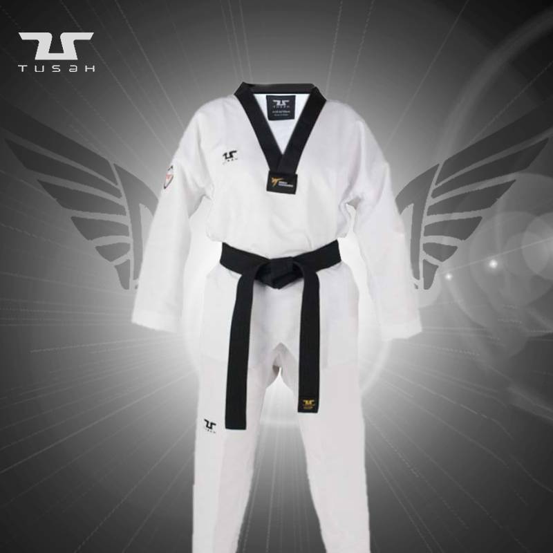 Fighter Tusha Taekwondo clothing summer breathable adult training clothing coach clothes taekwondo network uniform competitive clothes