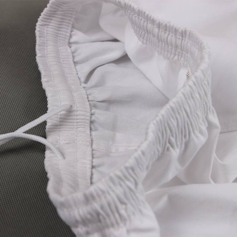 Qingyu Taekwondo Pants Black and White Children's Men and Women Adult Total Cotton Training Pants Taekwondo clothing long pants shorts