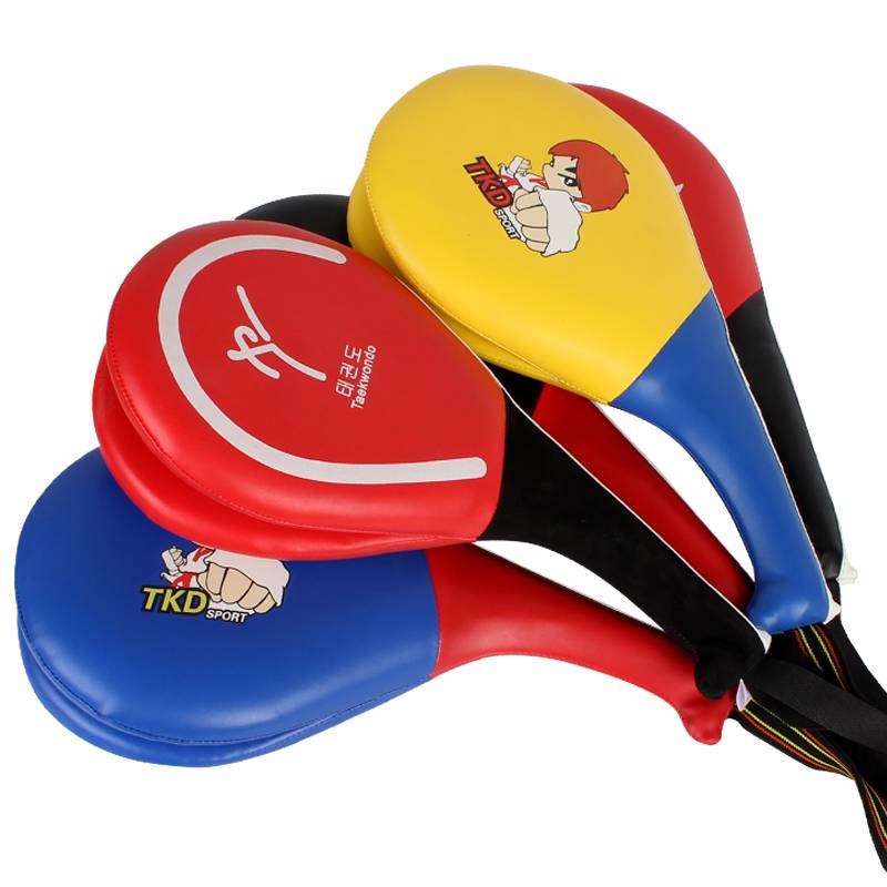 Taekwondo footboard kick-off target child training device for double-leaf-foot target target for chicken legs