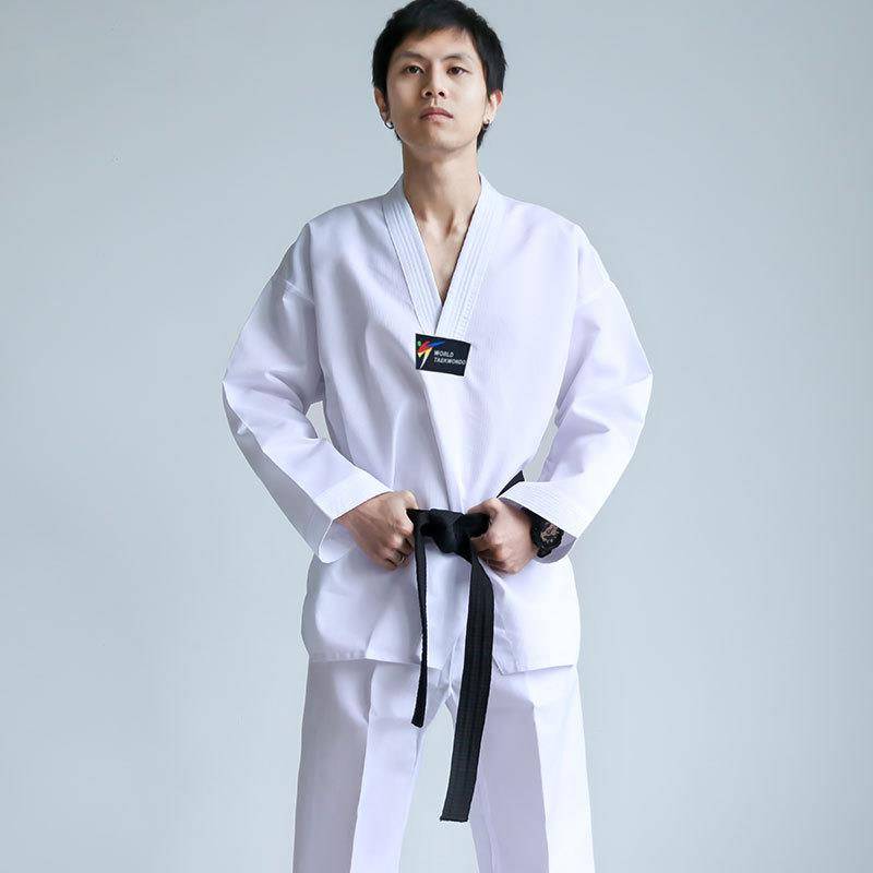 Taekwondo's Autumn Child in Human Services, male and female beginner short-sleeved, long-sleeved, knitting clothes