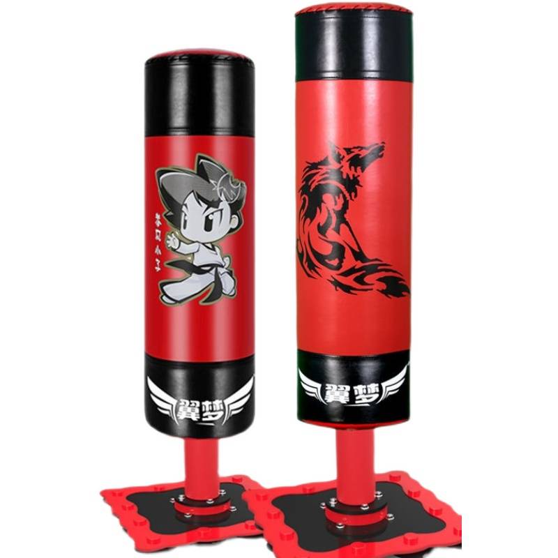 Children's boxing sandbags, vertical family children Taekwondo Sanda adults, tumbler Sandba fitness exercise boys