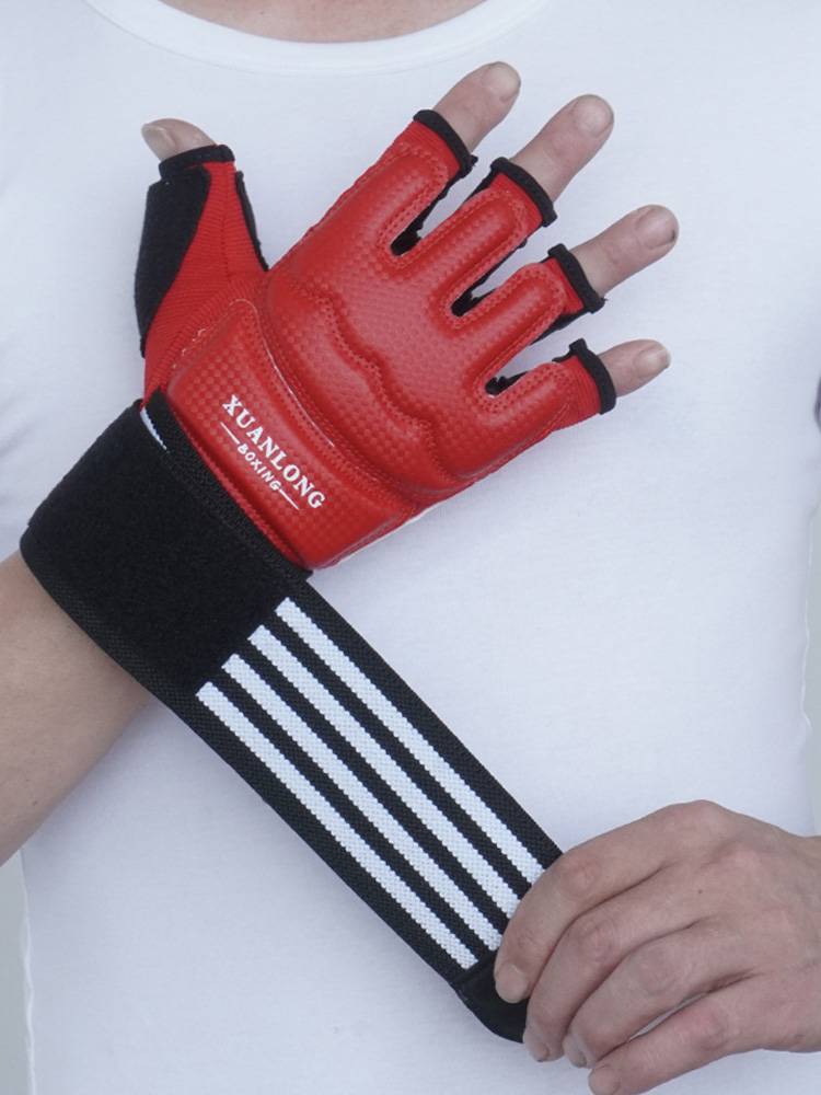 A child training kit for taekwondo gloves
