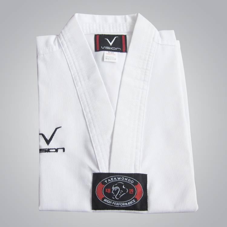 Free shipping black -collar white -collar red black -collar Taekwondo clothing red adult/children's sweat absorption and breathable competition exercise