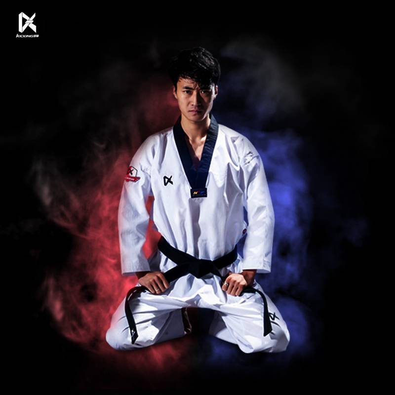 Ji Qing Taekwondo clothing Kicking Revolution adult coach Taekwondo clothing children's Dragon Team Taoism
