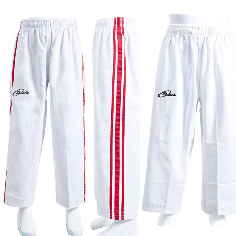 Summer Taekwondo Pants Adult Children Total Cotton Cotton Pacific Taojuan Tips Tskotid Pants Summer Taekwondo Pants
