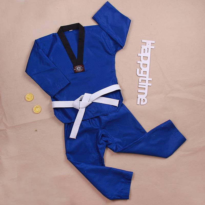 High-class, large-scale adult taekwondo dress, long-sleeved taekwondo dress for male and female beginners