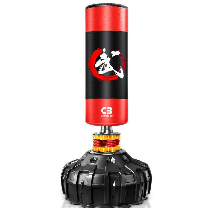 Boxing sandbag household vertical sandbags Sanda punching folding boxing target adult children Taekwondo training equipment