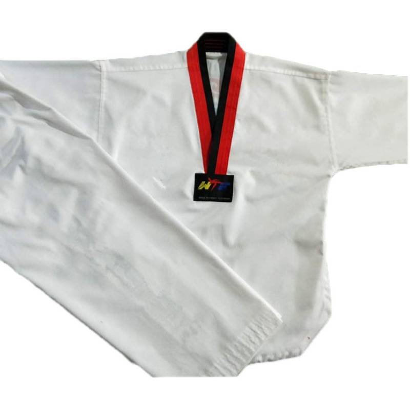 Taekwondo is custom-made, adult, child-trained taekwondo