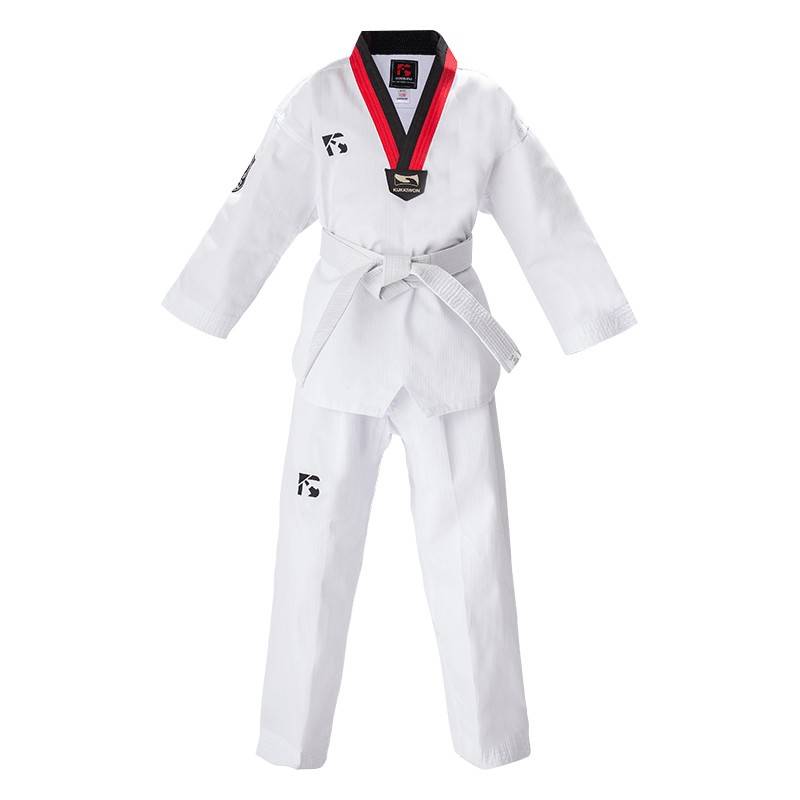 Woosung Taekwondo clothing Children's Girls and Women's Women's Long -sleeved Delive Competition Training Clothing Taoism Taoist Taekwondo Taekwondo