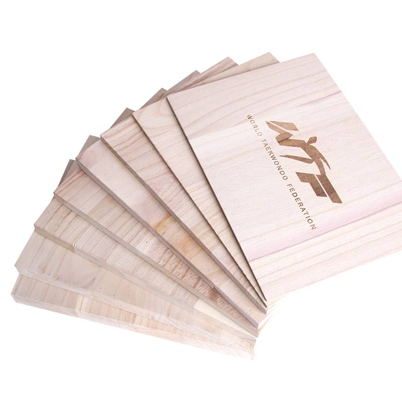 Taekwondo breakboard performances with hand-sharp karate 0.6 0.9 1.5 2.0 board practical