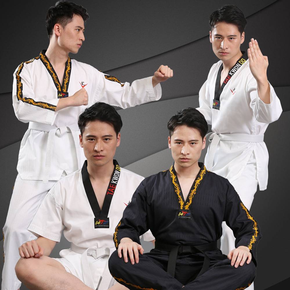 Taekwondo costumes for children's training clothes