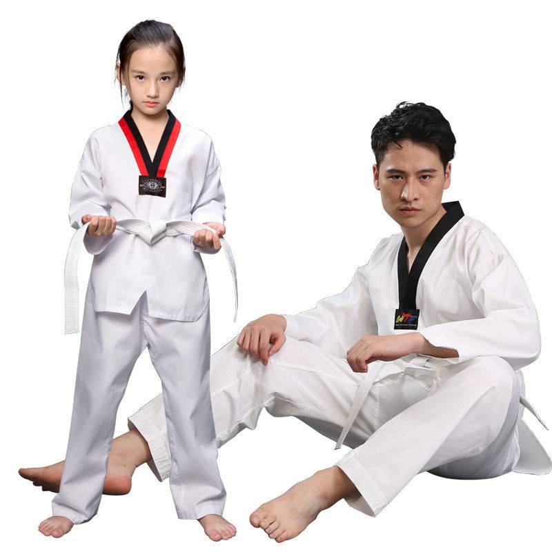 Taekwondo costumes for children's training clothes
