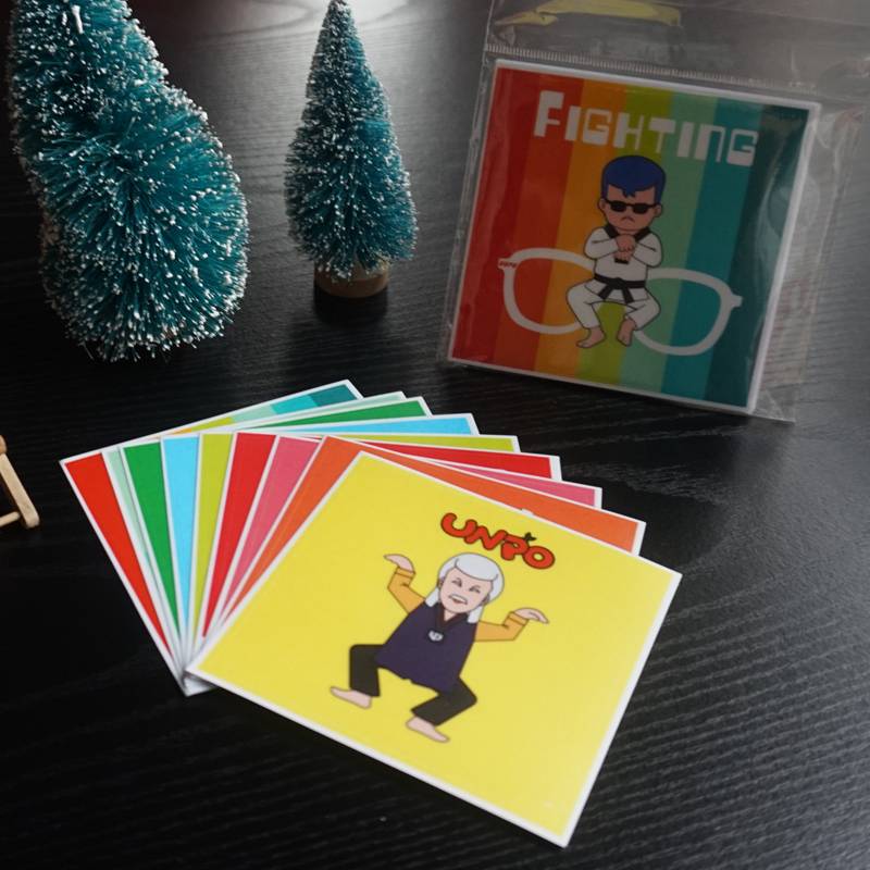 Excellent Children's Taekwondo Prize Peripheral Gift Dao Museum Decoration Switching Souvenirs Taekwondo Products