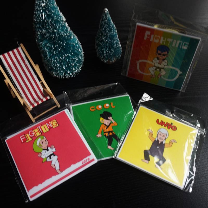 Excellent Children's Taekwondo Prize Peripheral Gift Dao Museum Decoration Switching Souvenirs Taekwondo Products
