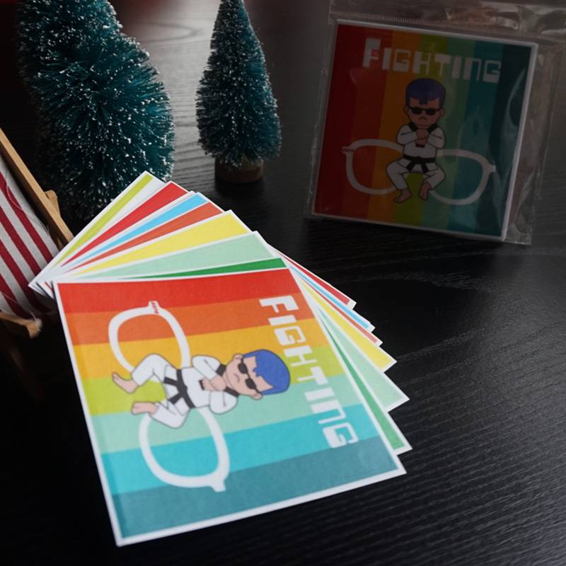 Excellent Children's Taekwondo Prize Peripheral Gift Dao Museum Decoration Switching Souvenirs Taekwondo Products