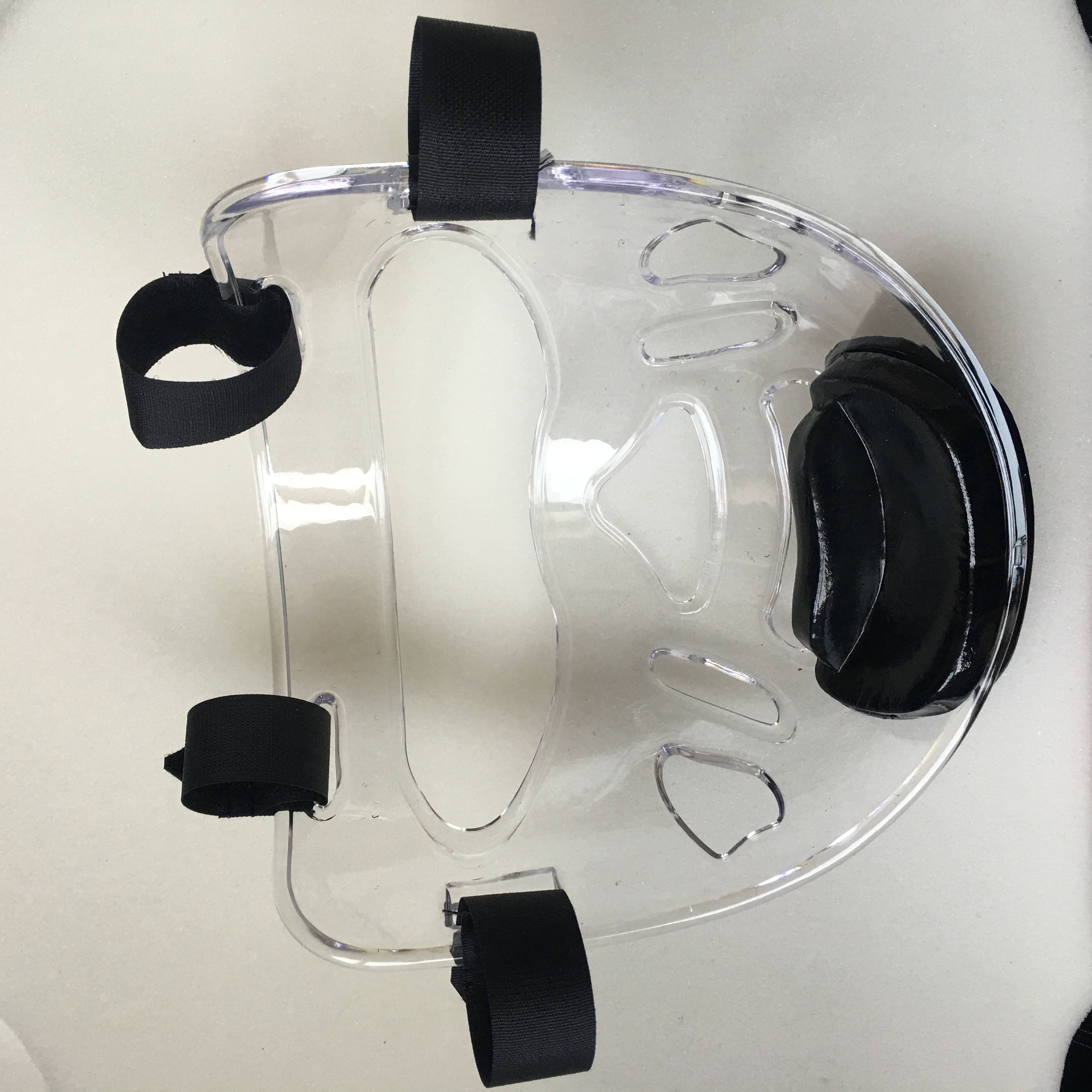 Tekwondo protection mask is transparent enough to remove the adult children's protection face from high-handed boxing