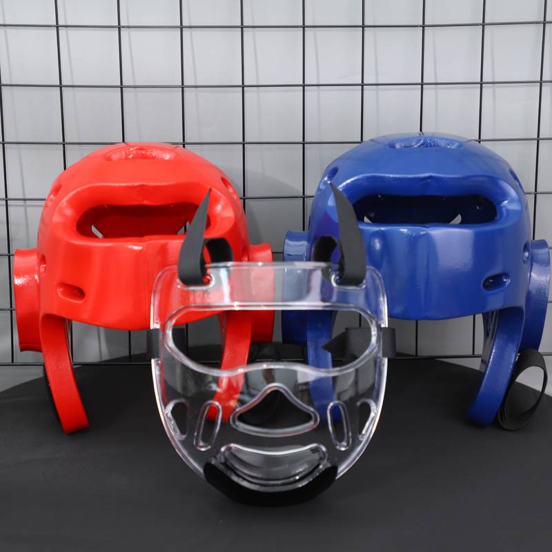 Tekwondo protection mask is transparent enough to remove the adult children's protection face from high-handed boxing