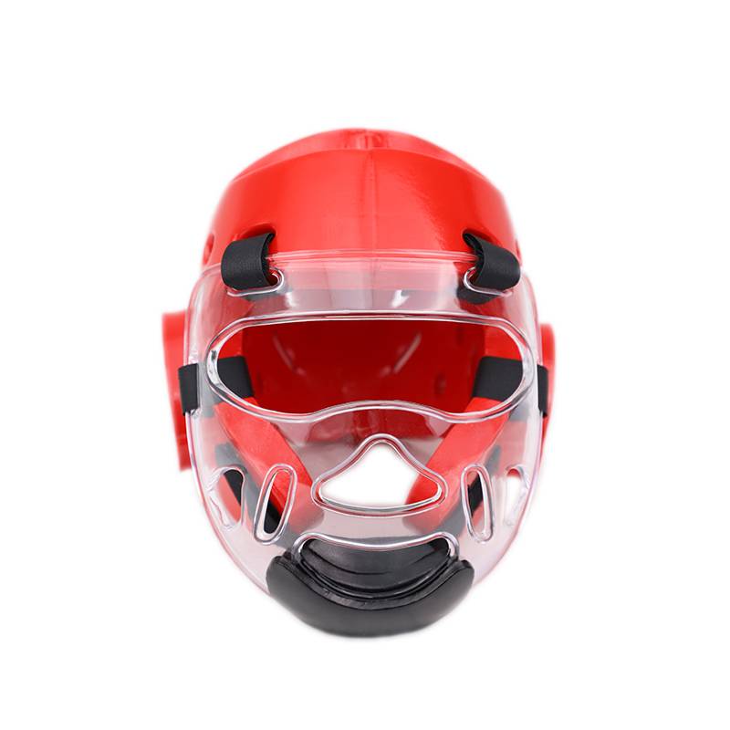 Tekwondo protection mask is transparent enough to remove the adult children's protection face from high-handed boxing